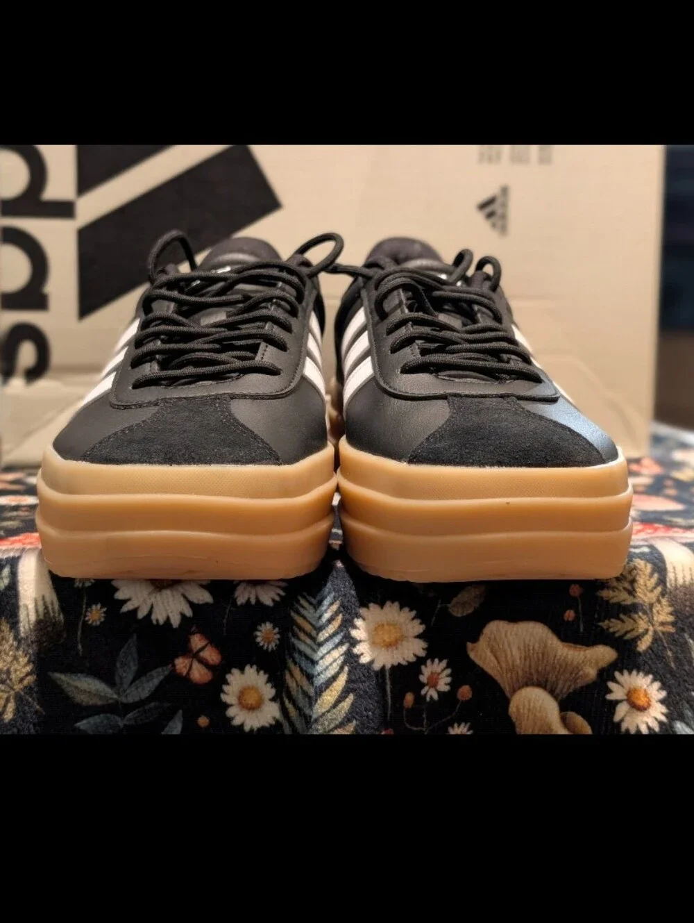 🆕 Women's SIZE 8.5 Adidas VL Court Bold Platform Sneakers